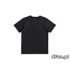 T-SHIRT DC SHOES SPOT RUSHER SS BOY PRETO